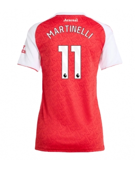 Billige Fotballdrakt Arsenal Gabriel Martinelli #11 Replika Hjemmedrakt Dame 2025-26 Kortermet Billige Fotballdrakt Arsenal Gabriel Martinelli #11 Replika Hjemmedrakt Dame 2025-26 Kortermet